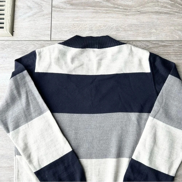 Ragno Y2K Pure Wool V  Neck Pullover Sweater Mini Dress Made in Italy - Picture 14 of 15